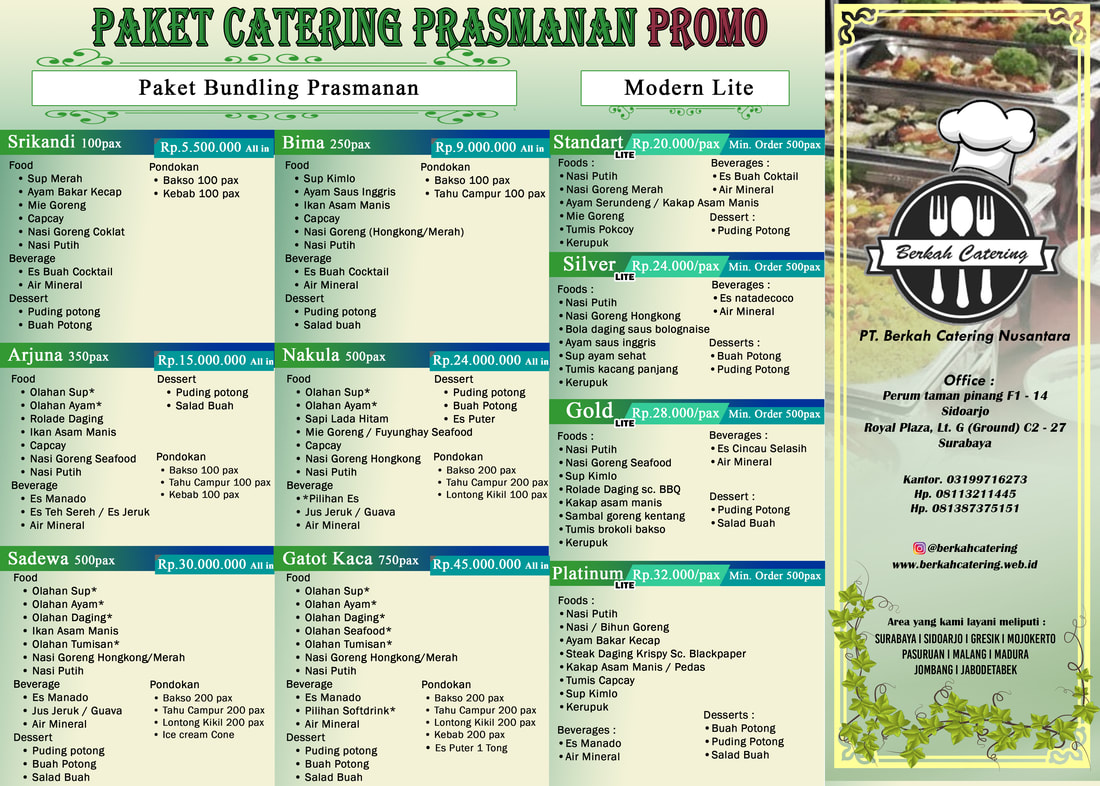 Paket Catering Pernikahan Payakumbuh